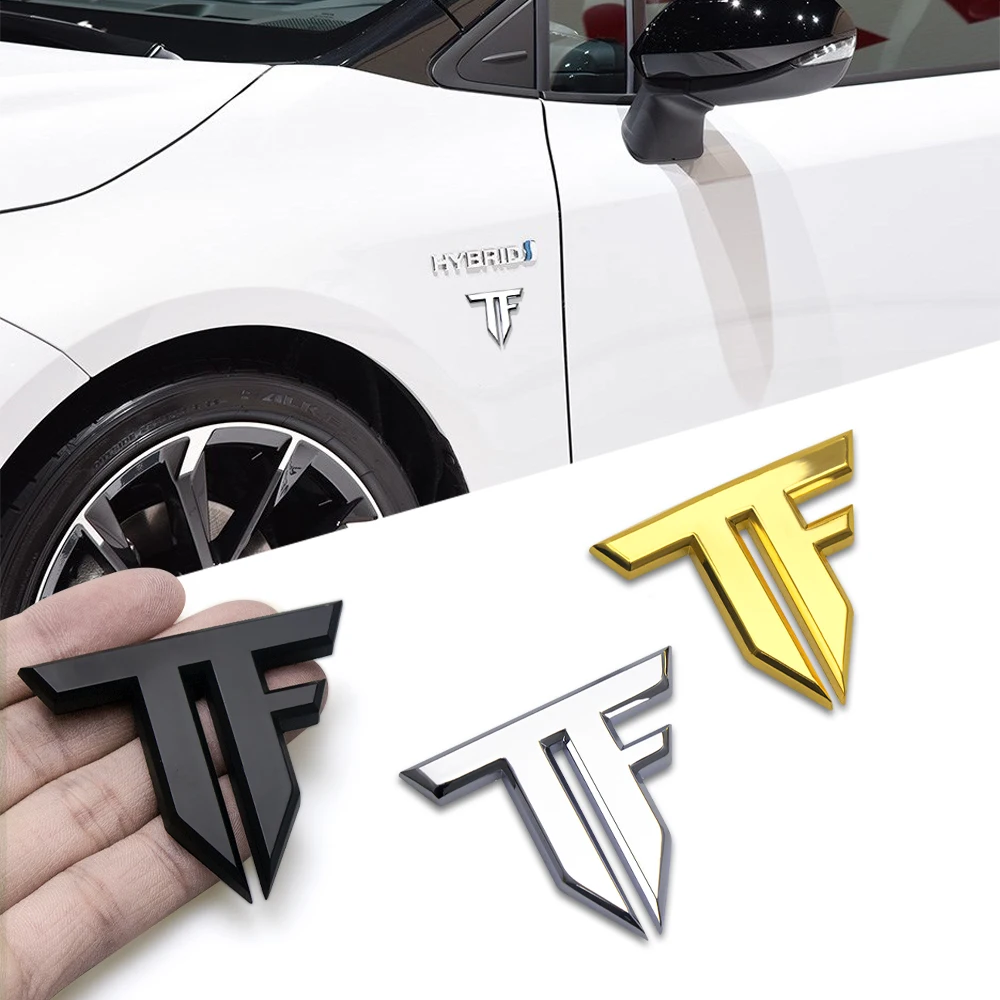 Outdoor Sport Logo - 1pc 3D メタル TF エンブレムバッジ車のデカールクロームステッカーカースタイリングオートボットスポーツレーシングオートバイ装飾ステッカー