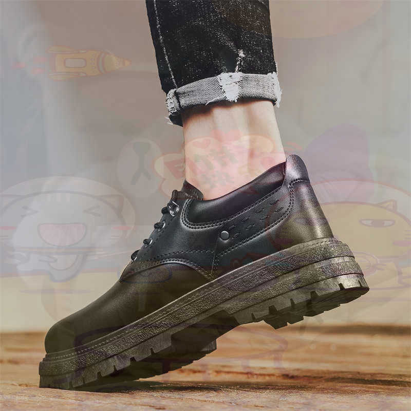 Outdoor Sport An - ダーク天然皮革ファッショントレーナーテニスメンズスニーカーファッション紳士靴品質スニーカースポーツ低価格健康
