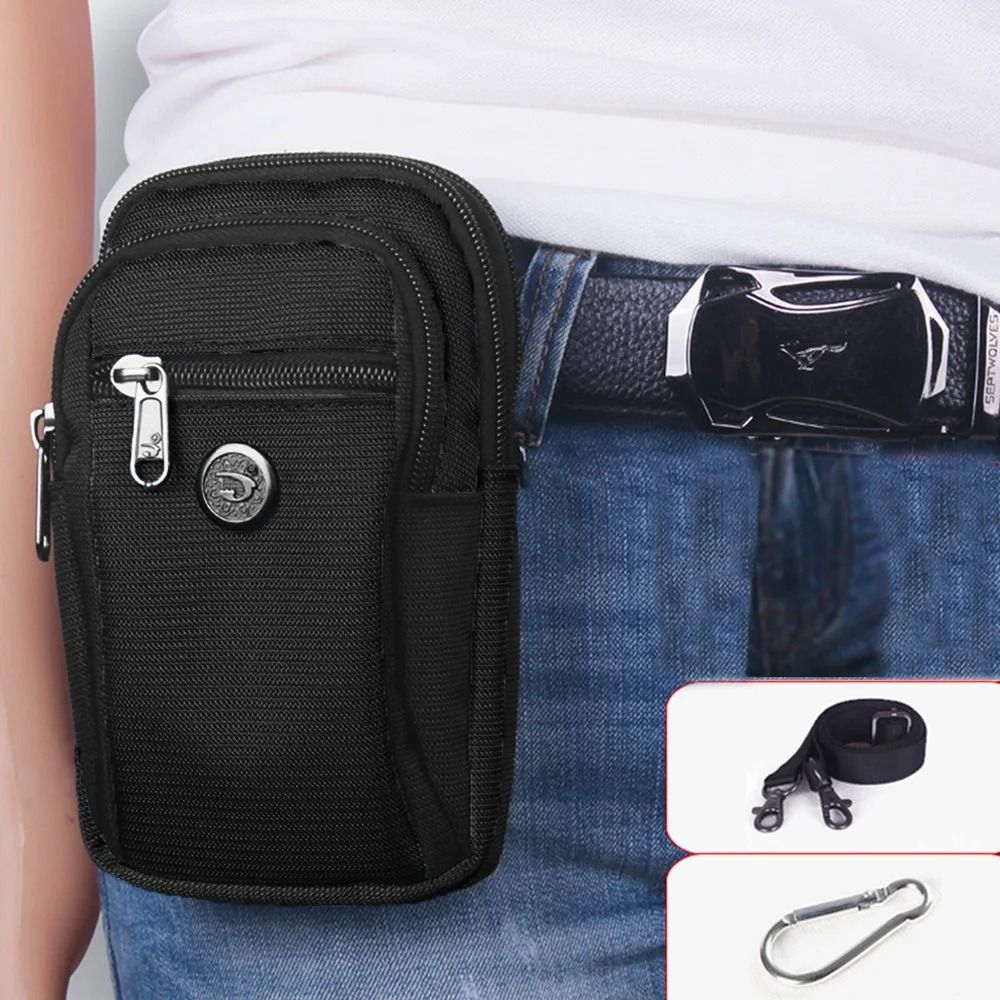 Outdoor Sport Bag - 男性と女性のための防水オックスフォードウエストパック,小さな財布,多機能,スポーツ,携帯電話,ベルトバッグ,新しいコレクション