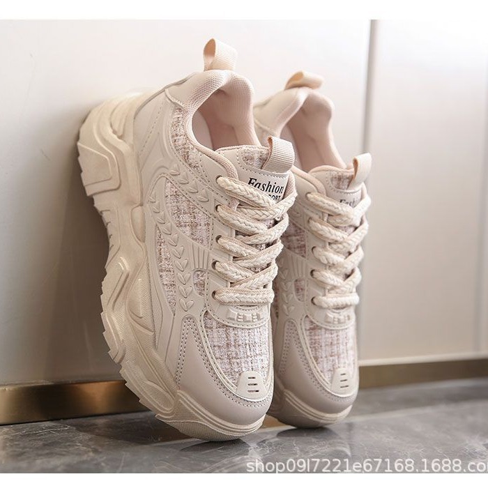 Outdoor Sports Shoes - レディーススニーカー 20245新作 ファッションチャンキースニーカー レディース アウトドア テニス