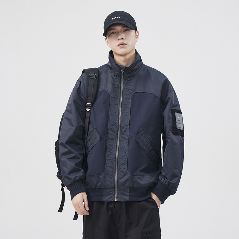 Outdoor Sport Jacket Brand - メンズボンバージャケット,ルーズフィッティング,アウトドアスポーツ,防水,ラージサイズ,ファッション,トレンディなブランド