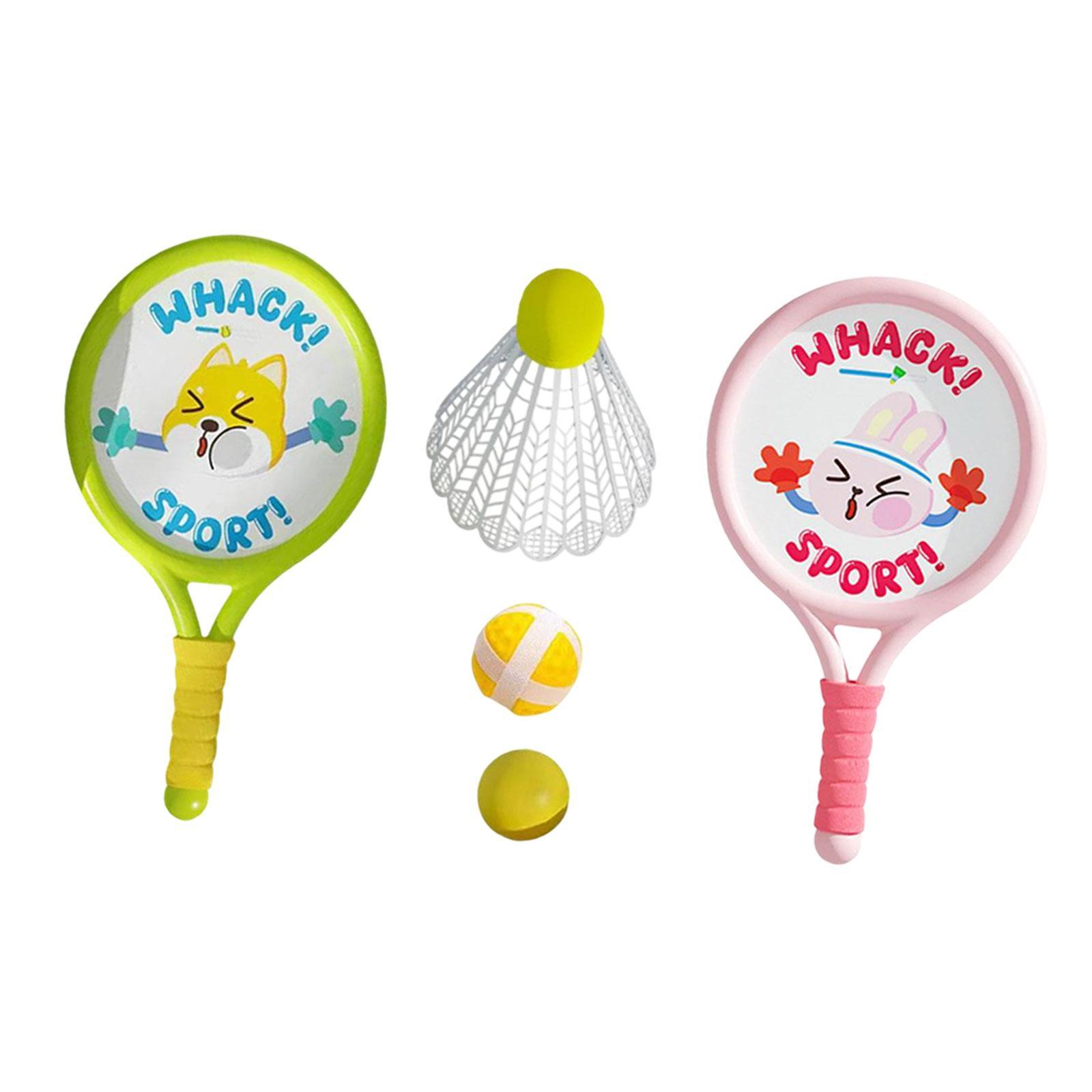 子供用バドミントンラケット2本セット、バドミントンシャトルコ - Indoor Sport And Outdoor Sports のレビューと価格