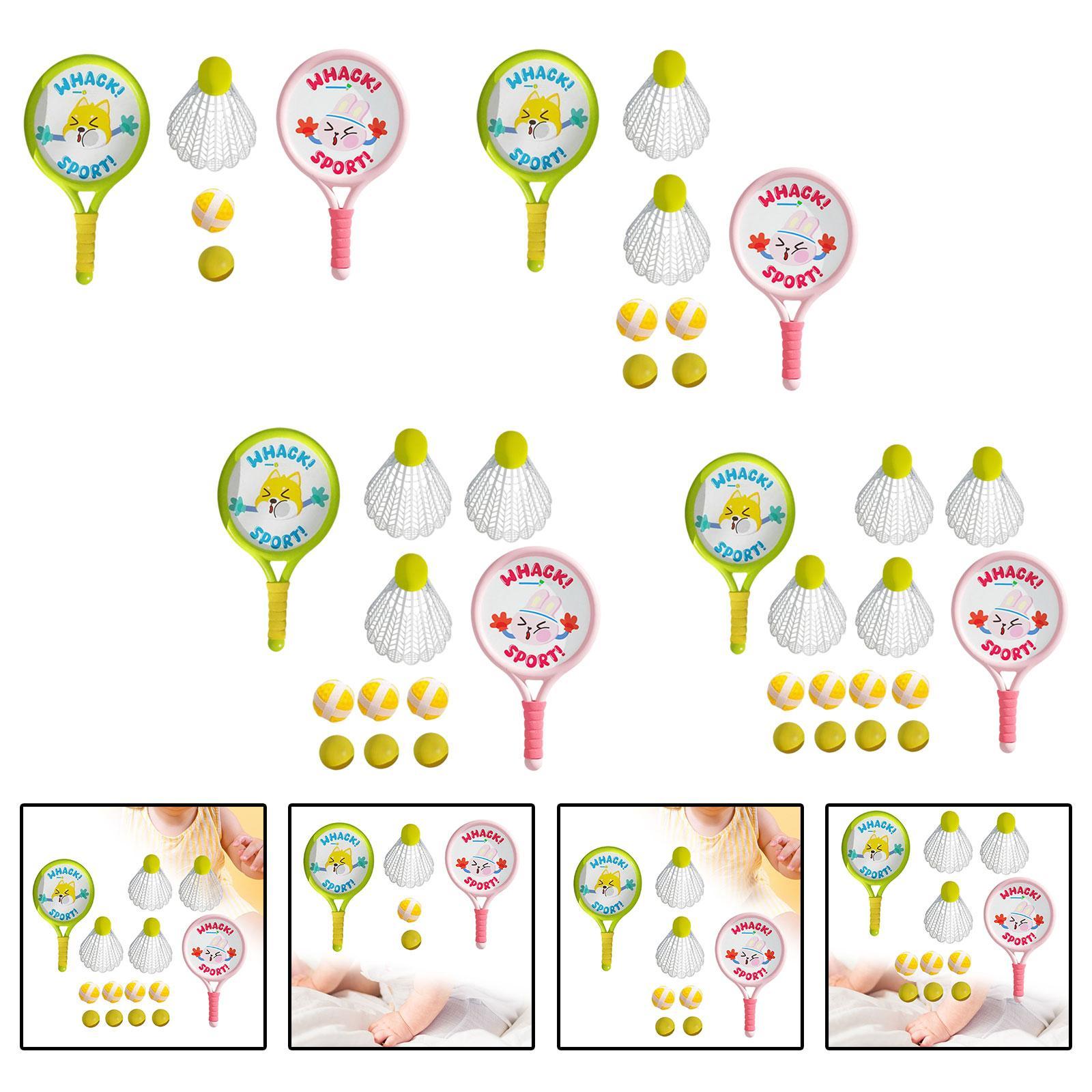 子供用バドミントンラケット2本セット、バドミントンシャトルコ - Indoor Sport And Outdoor Sports のレビューと価格