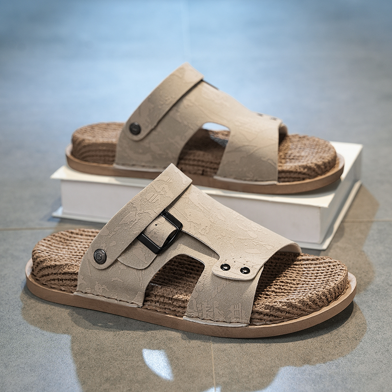 メンズスライドカジュアルサンダル夏用通気性滑り止めアウトドア - Outdoor Sports Shoes のレビューと価格