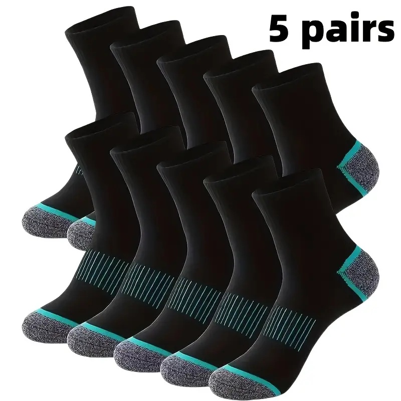 5足組 メンズ プレミアム スポーツソックス 高品質コットン - Outdoor Sport Hose のレビューと価格