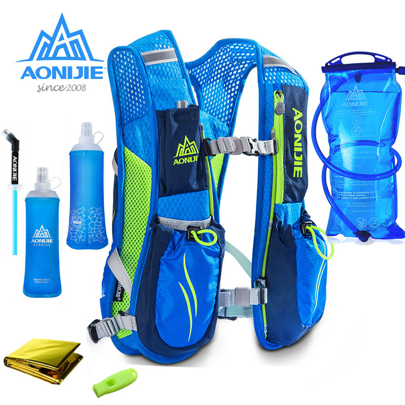 Aonijie E885新マラソン水分補給ナイロン5.5L屋 - Trail Running Vest のレビューと価格