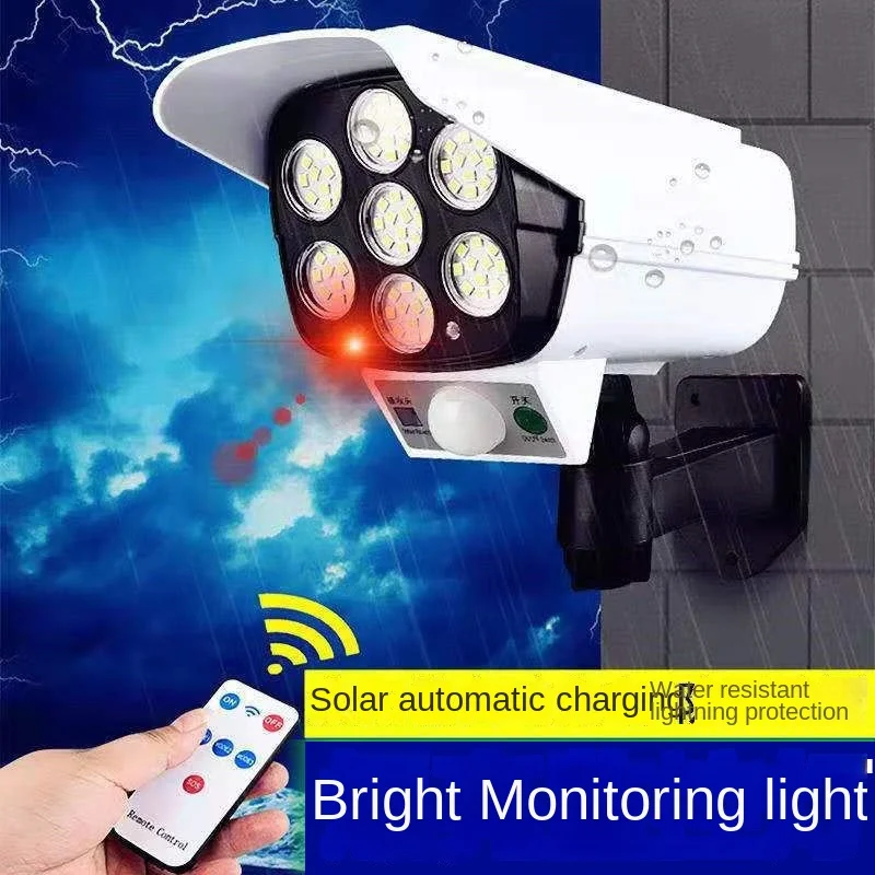 屋外ソーラーライトモーションセンサーセキュリティダミーカメラ - Outdoor Sport Camera のレビューと価格