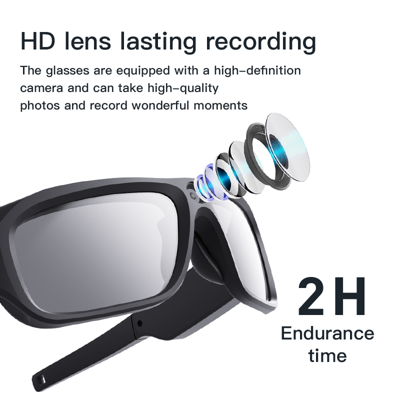 4K HDスマートグラスカメラ ミニアイウェアカムコーダー  - Outdoor Sport Camera のレビューと価格
