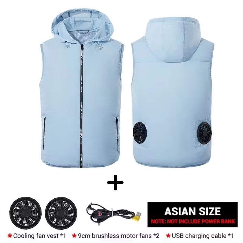 夏スポーツファンエアコンクール男性女性旅行超軽量ブランド屋外 - Outdoor Sport Jacket Brand のレビューと価格