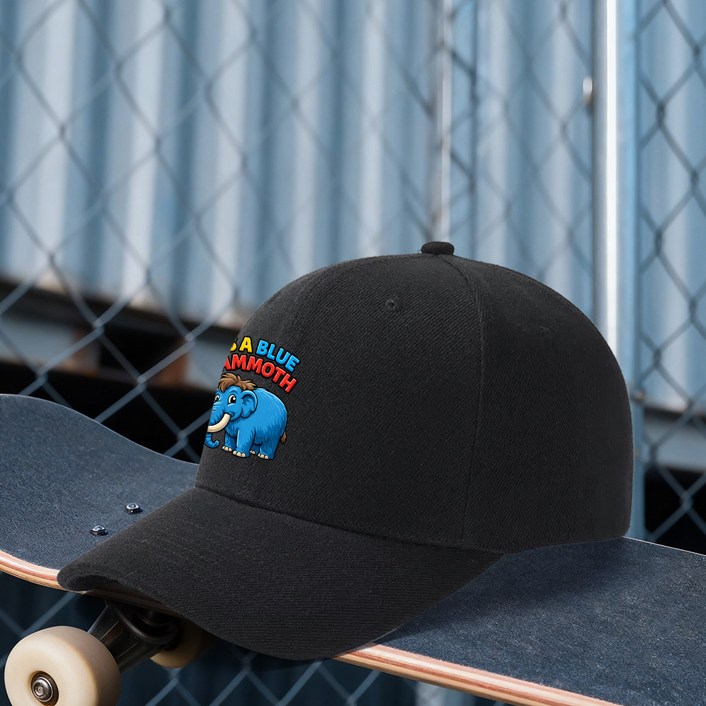 「IT's A BLUE MAMMOTH」プリント入り調節可 - Outdoor Sport An のレビューと価格