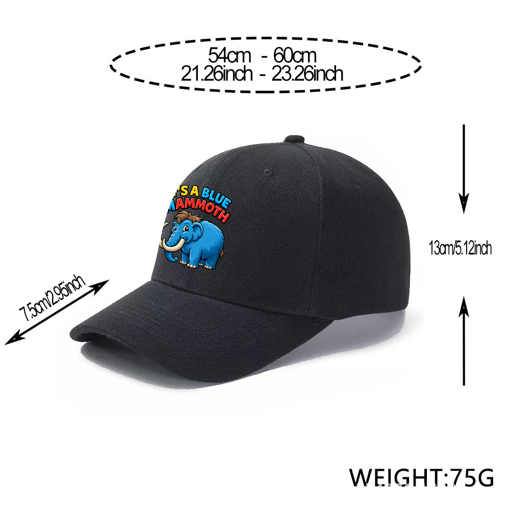 「IT's A BLUE MAMMOTH」プリント入り調節可 - Outdoor Sport An のレビューと価格