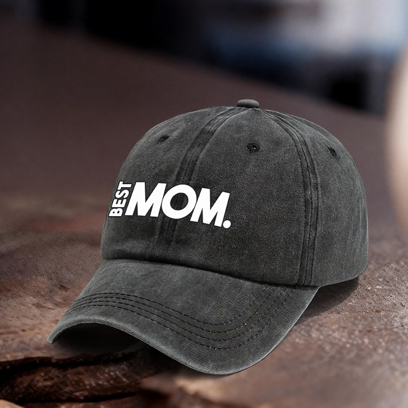 2.54 cm「BEST MOM」プリント入り調節可能なカウ - Outdoor Sport An のレビューと価格