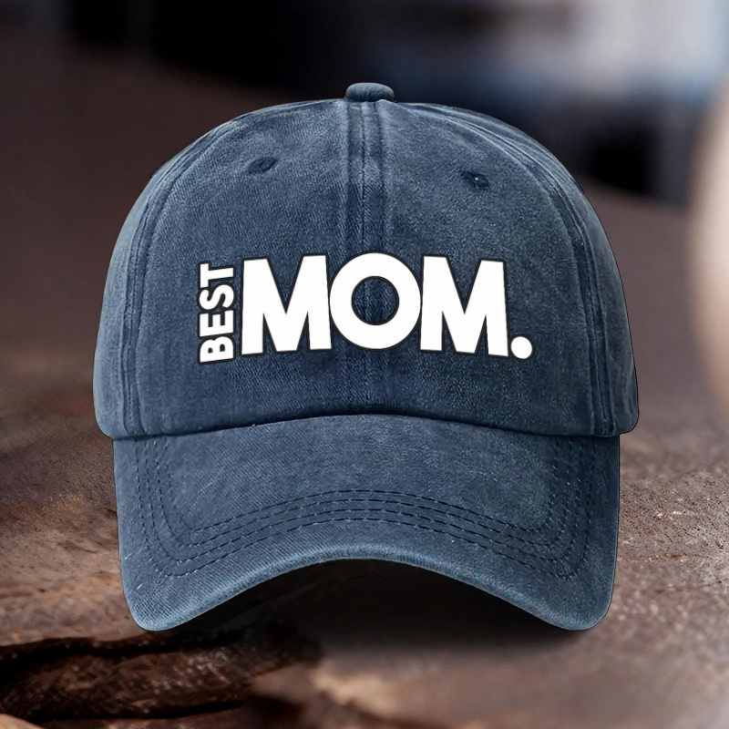 2.54 cm「BEST MOM」プリント入り調節可能なカウ - Outdoor Sport An のレビューと価格