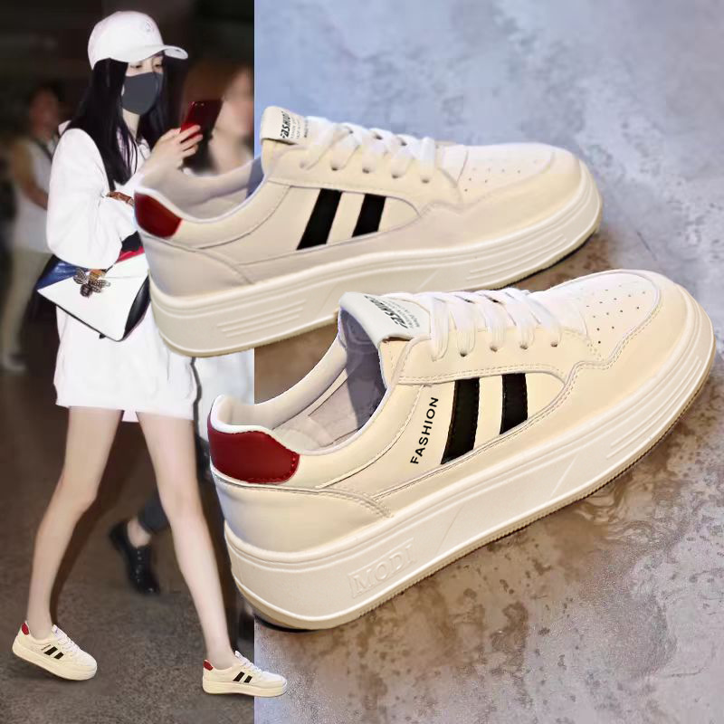 レディーススポーツ身長アップスニーカー送料無料軽量通気性ホワ - Outdoor Sports Shoes のレビューと価格