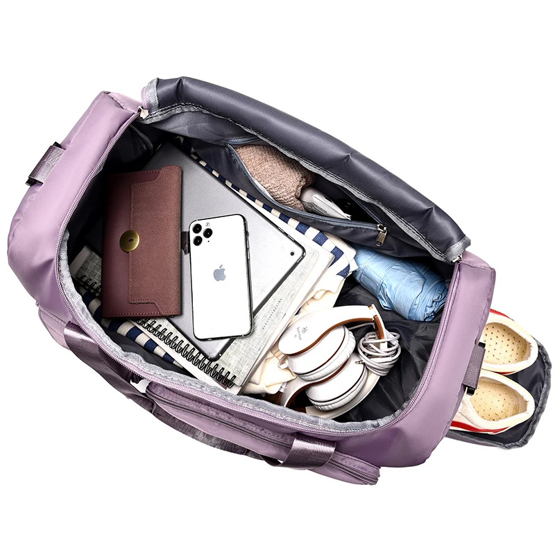 ワンピース男性女性旅行バッグアニメ A-Z 文字プリント防水 - Outdoor Sport Bag のレビューと価格