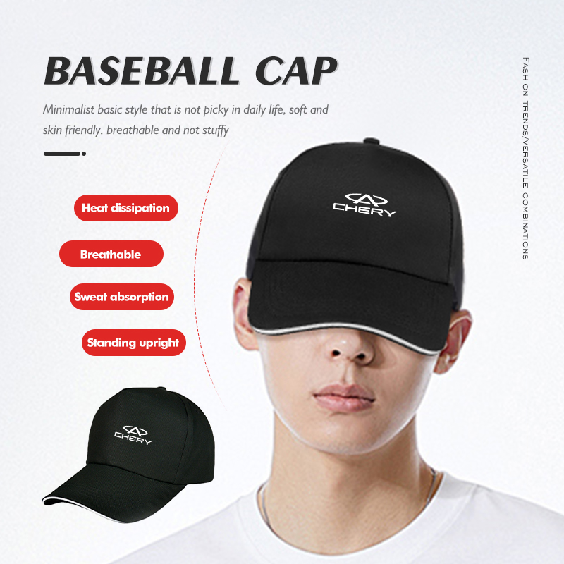 カスタム調整可能な車のロゴ野球帽スポーツユニセックス屋外帽子 - Outdoor Sport Logo のレビューと価格