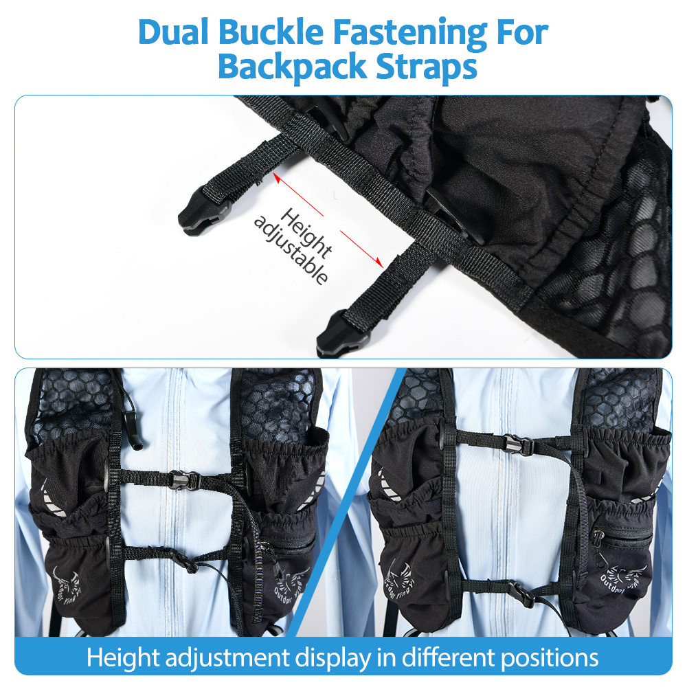 トレイルランニングベストバックパック、超軽量ランニングベスト - Trail Running Vest のレビューと価格