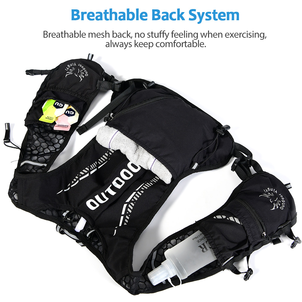 トレイルランニングベストバックパック、超軽量ランニングベスト - Trail Running Vest のレビューと価格