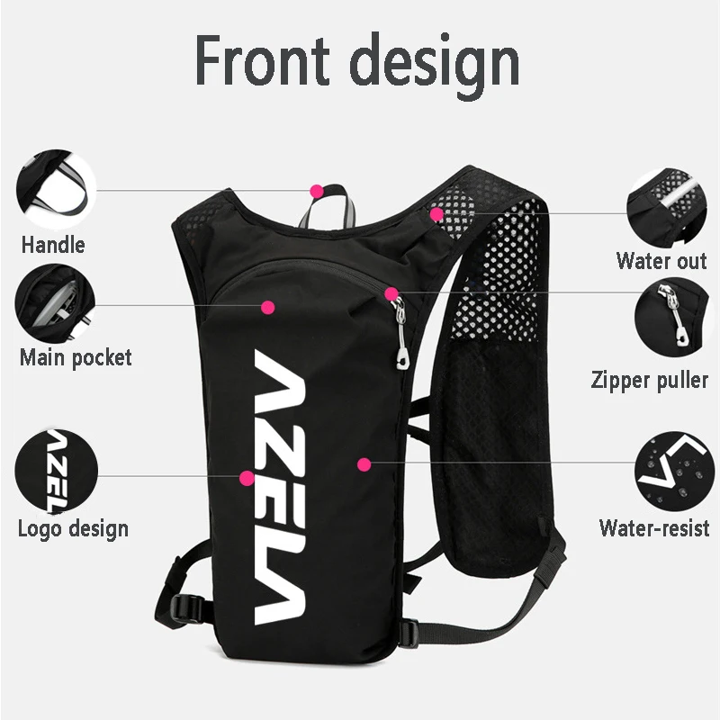 ランニング用ハイドレーションベストバックパック、軽量ジョギン - Trail Running Vest のレビューと価格