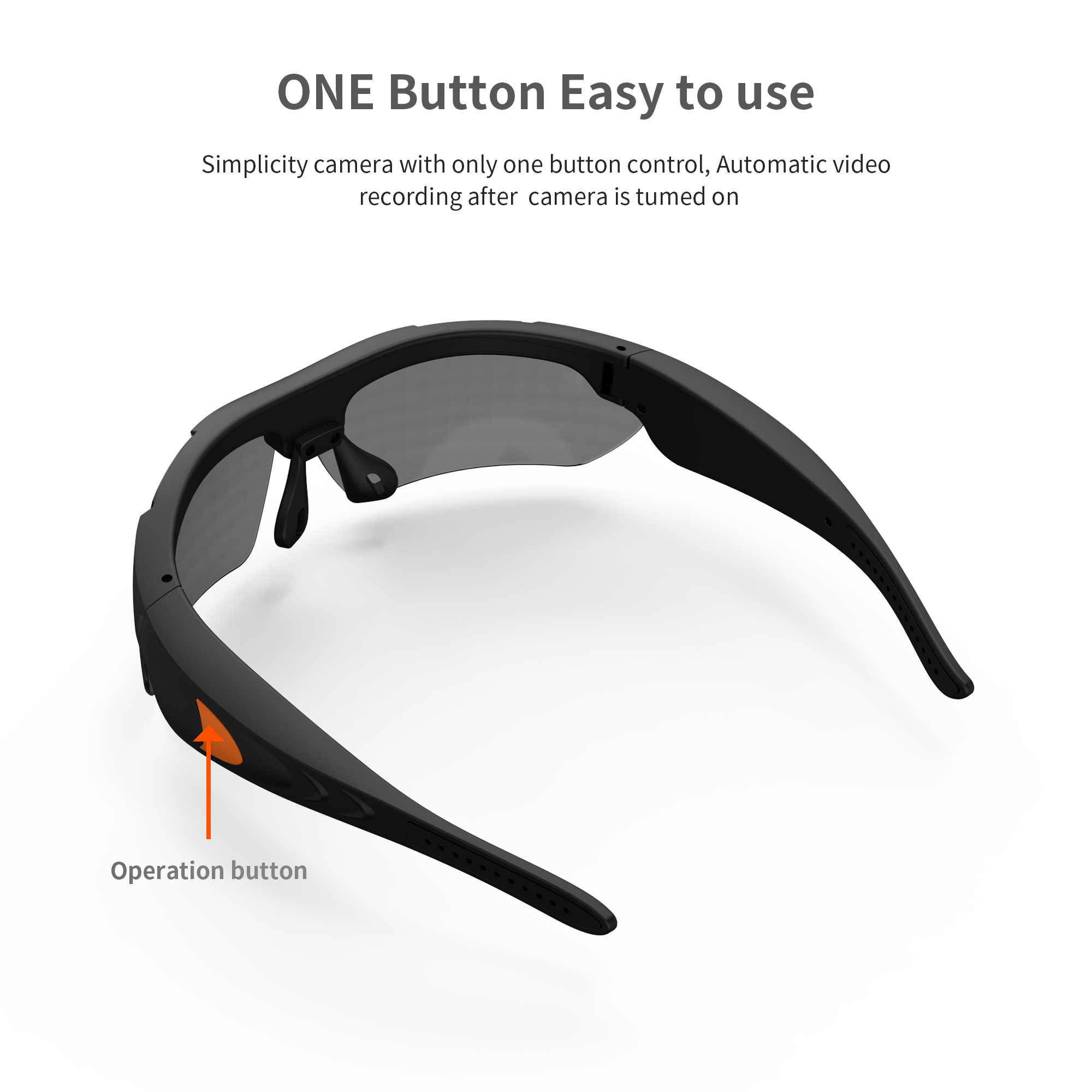 偏光レンズ付き屋外サイクリンググラス,スマートカムコーダー, - Outdoor Sport Camera のレビューと価格